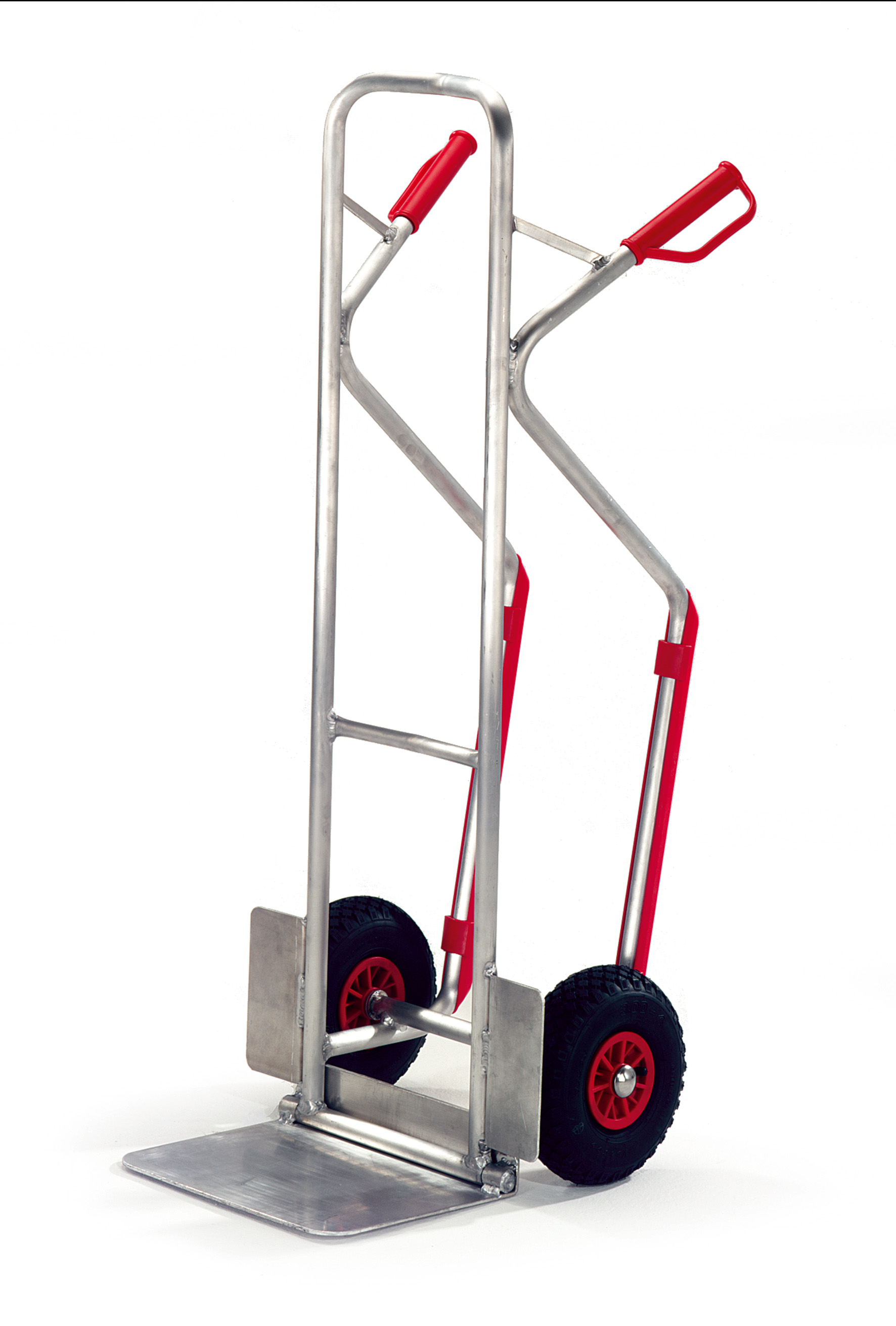 Carrello pieghevole in alluminio con pala